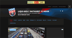 Desktop Screenshot of bathurst12hour.com.au