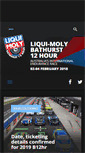 Mobile Screenshot of bathurst12hour.com.au